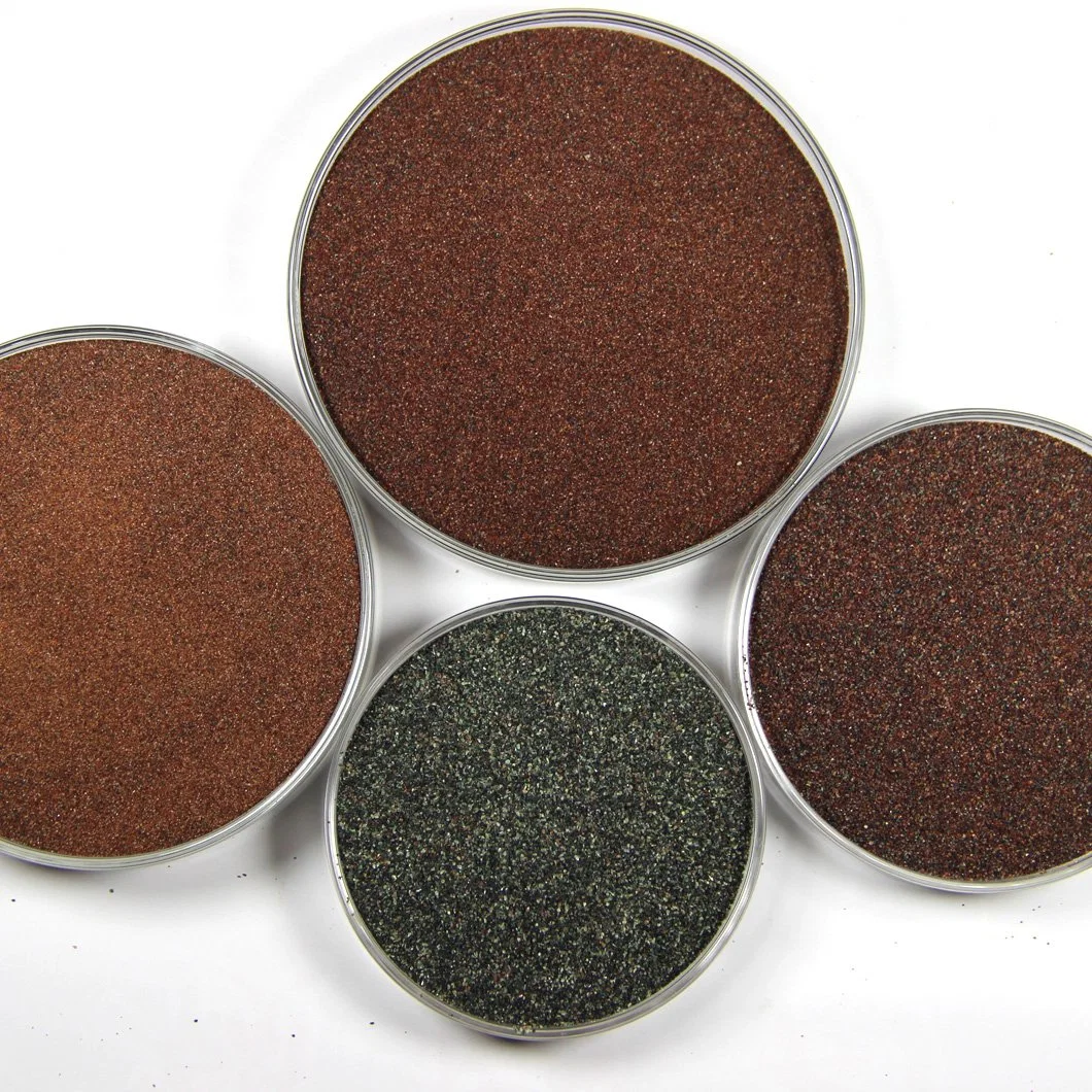 High Purity 80 Mesh Red Garnet Sand Water Jet Cut