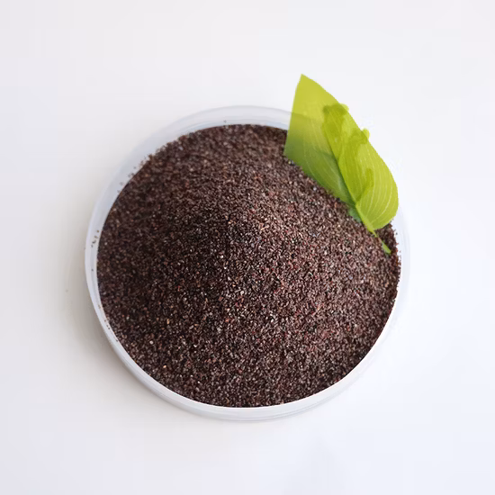 Coupe au jet d'eau de sable de grenat rouge de maille de la grande pureté 80