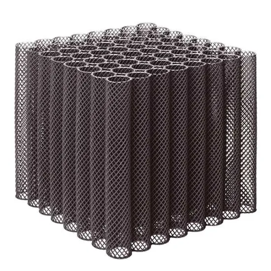 Ensemble de tubes filtrants en plastique, média de Filtration de l'eau pour étang à poissons, filtre de triage, Bio bloc média