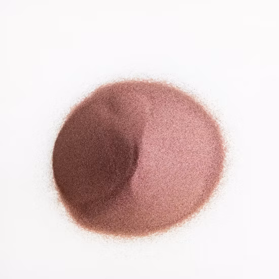 Sable de grenat de maille de la rivière rose 80 pour l'abrasif de découpeuse de jet d'eau