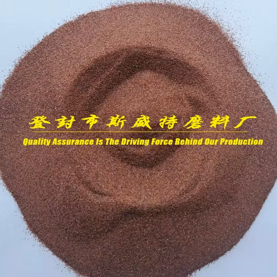 Sable grenat de roche almandine naturelle 30/60 maille